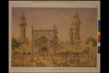 'The Musjid of Wazeer Ali Khan, Lahore, Panjab' thumbnail 1