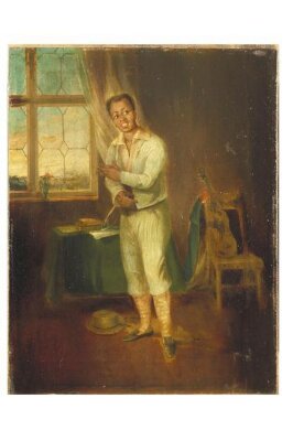Ira Aldridge as Mungo in <i>The Padlock</i> by Isaac Bickerstaffe — Thomas Charles Wageman