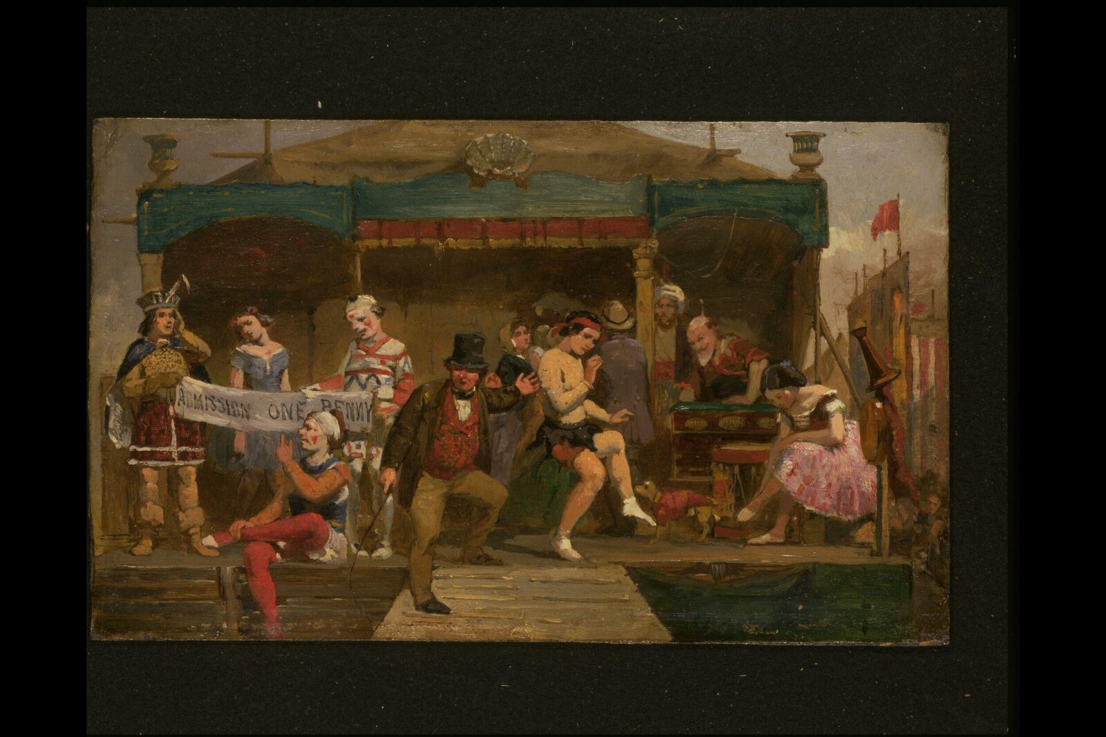 The Penny Show, ca. 1850