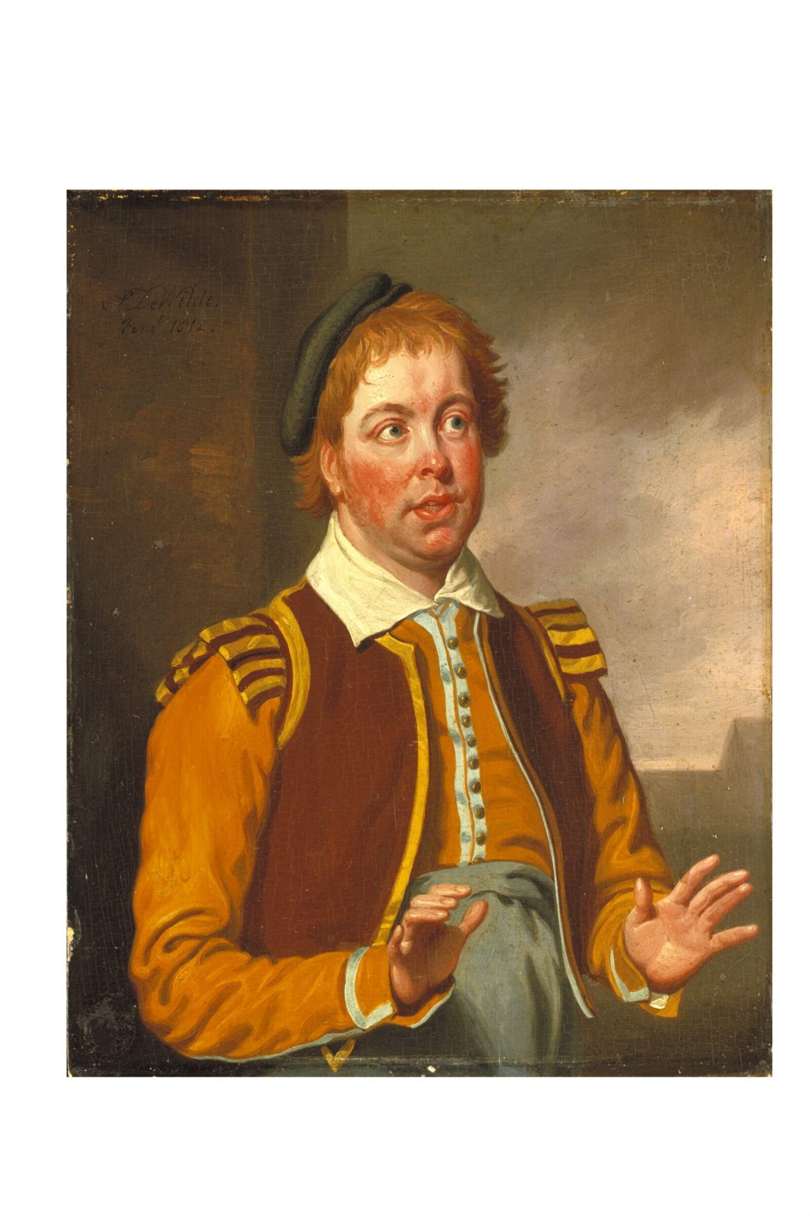 John Liston as Pompey in <i>Measure for Measure</i> by William Shakespeare, Samuel De Wilde, 1812
