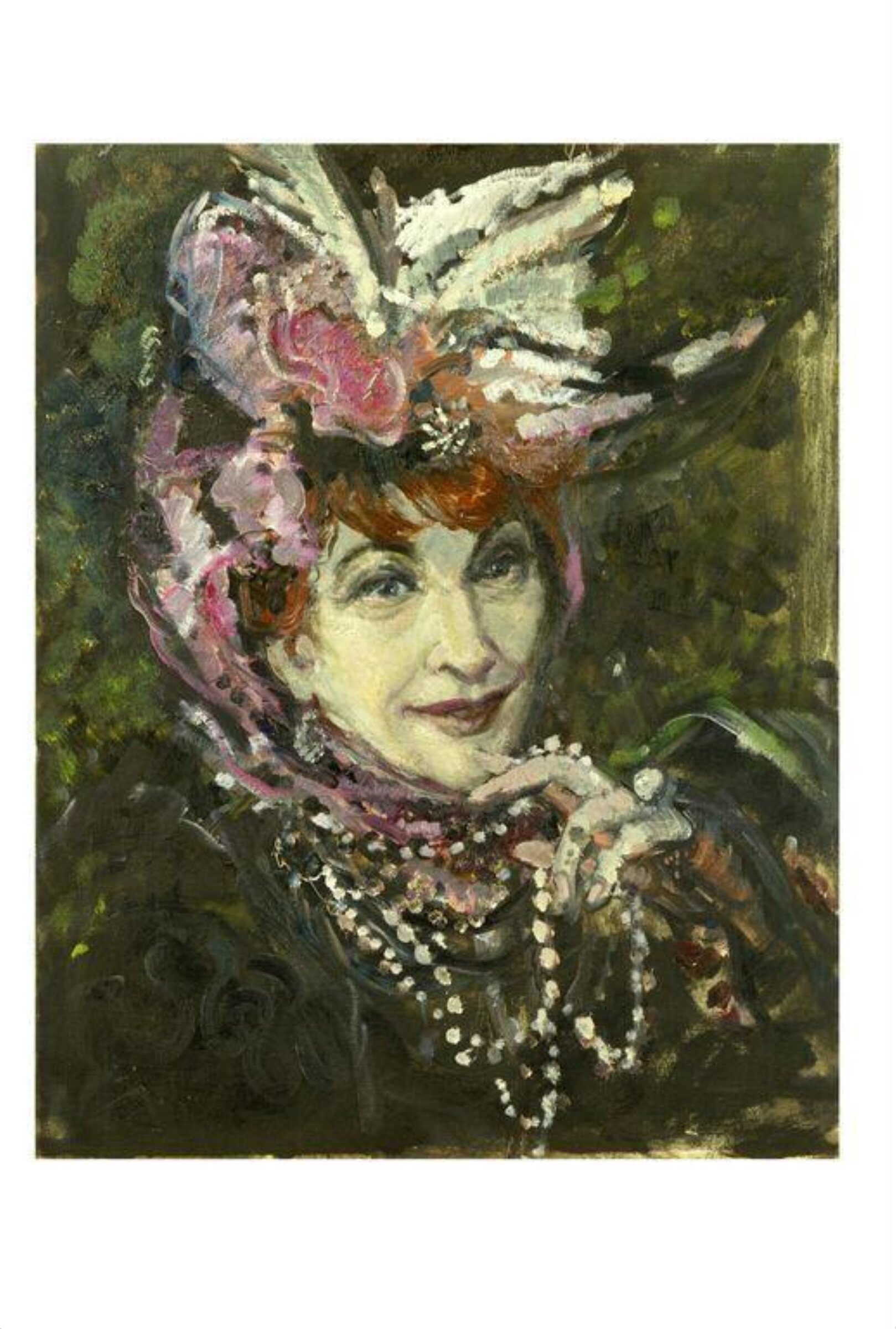Martita Hunt as Countess Aurelia in <i>The Madwoman of Chaillot</i> by Jean Giraudoux, Elizabeth Montgomery, 1951