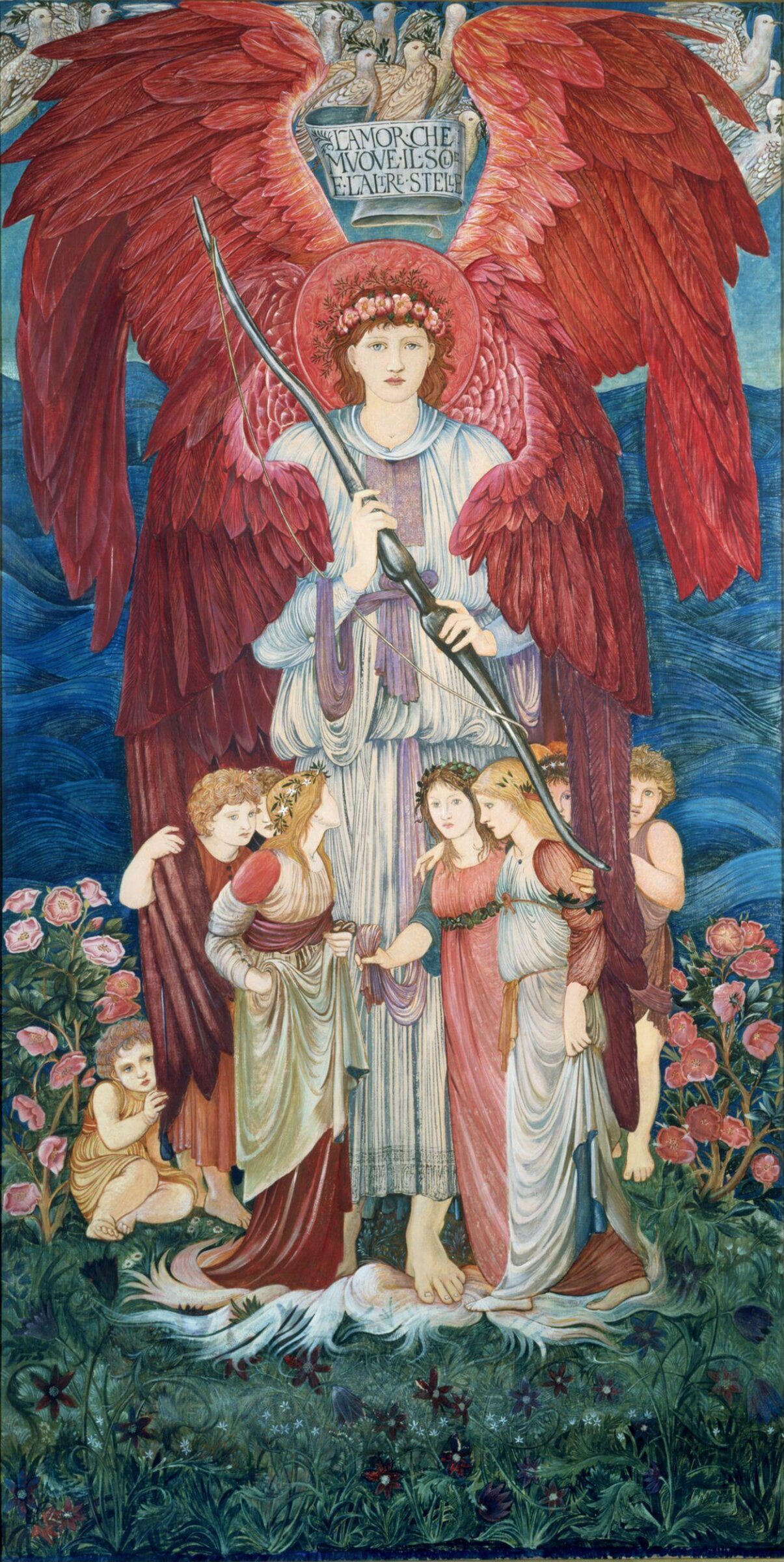 Love, Edward Coley Burne-Jones, 1880s