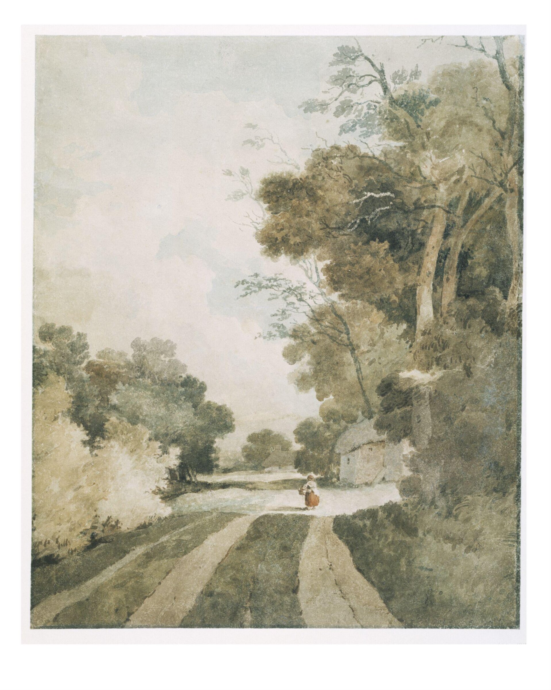 Landscape with Cottages, John Crome, ca. 1790-1821