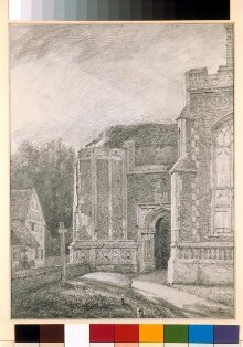 East Bergholt Church: south archway of the ruined tower thumbnail 1