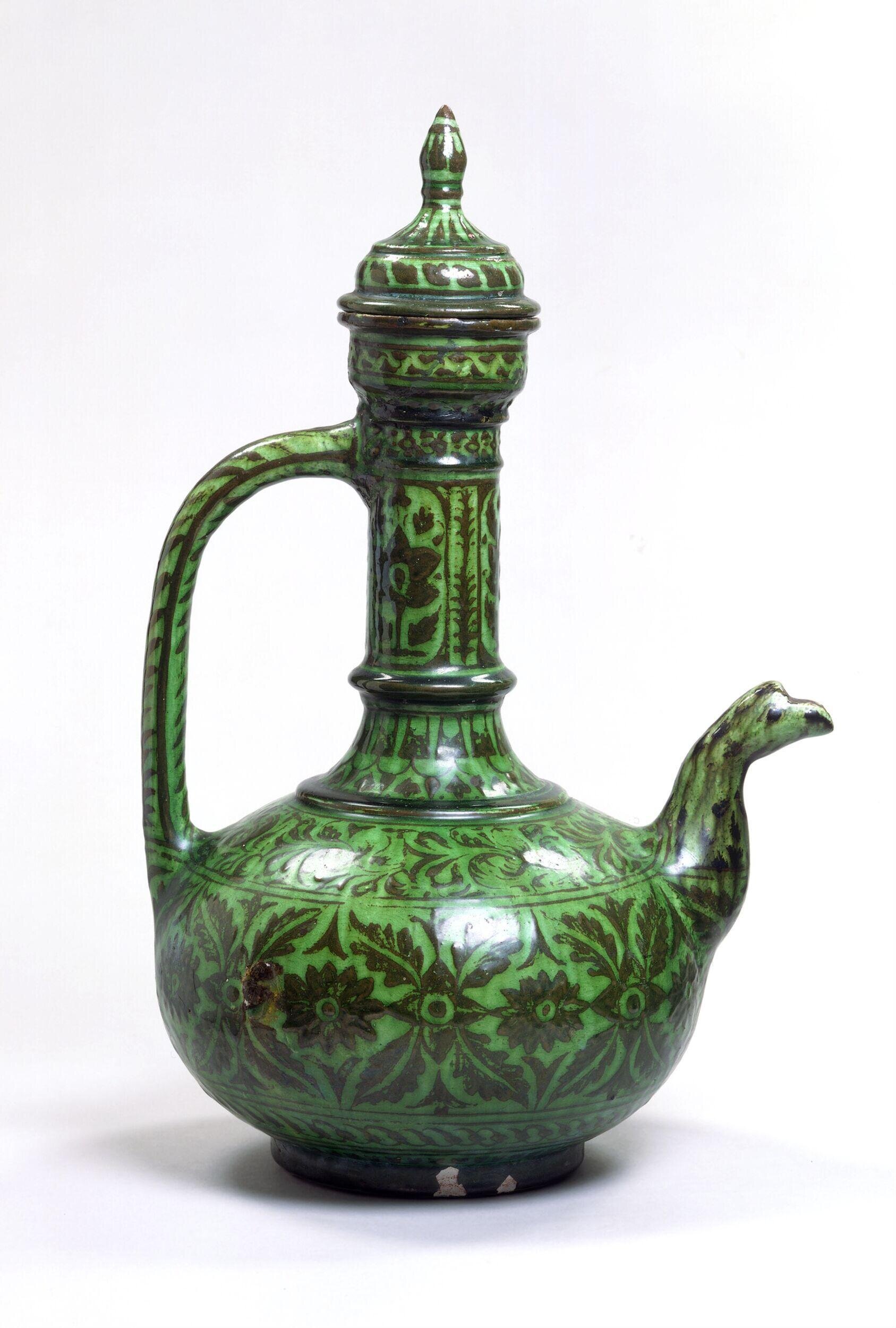 ewer and lid