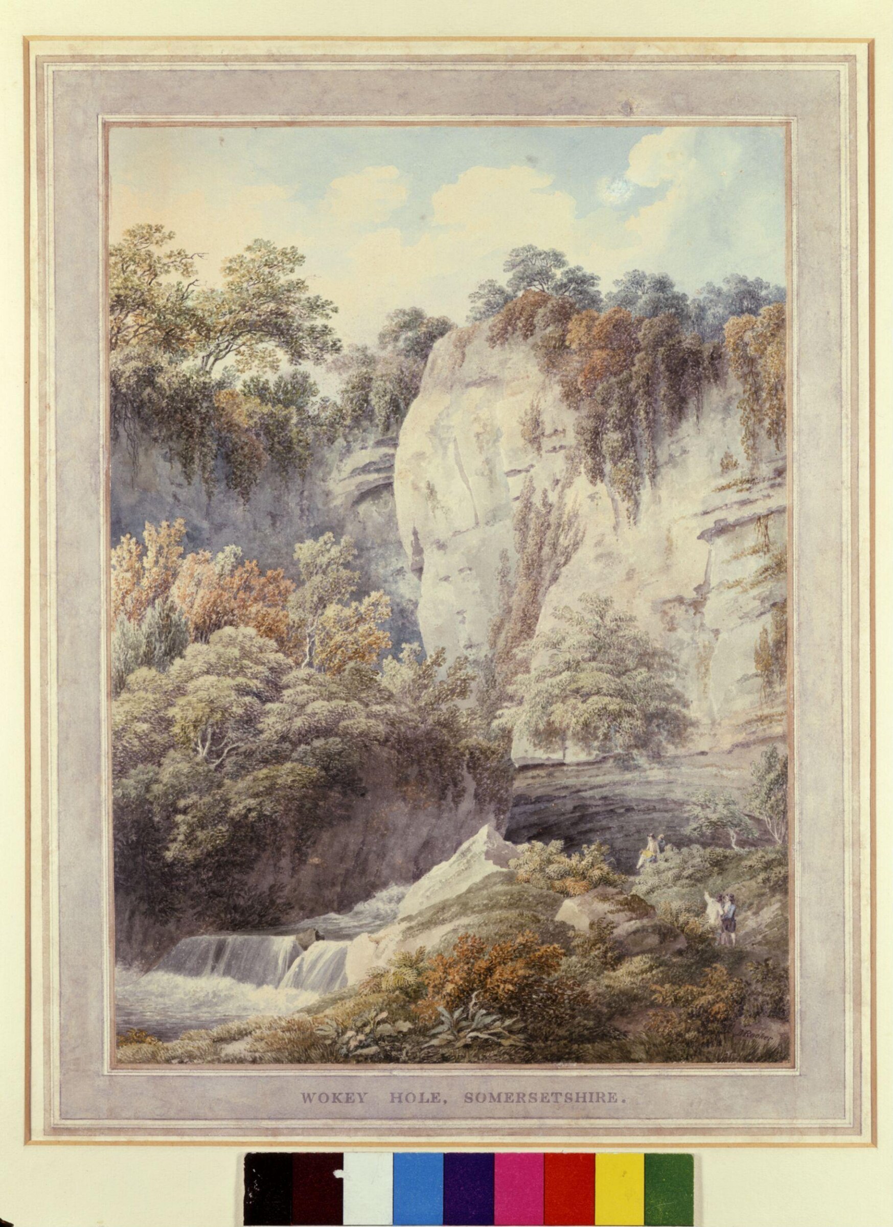 Wookey Hole, near Wells, Somerset, Michael 'Angelo' Rooker, ca.1800