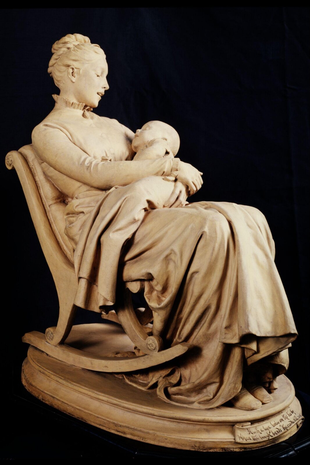 Hush-a-bye baby, Aimé-Jules Dalou, ca. 1874