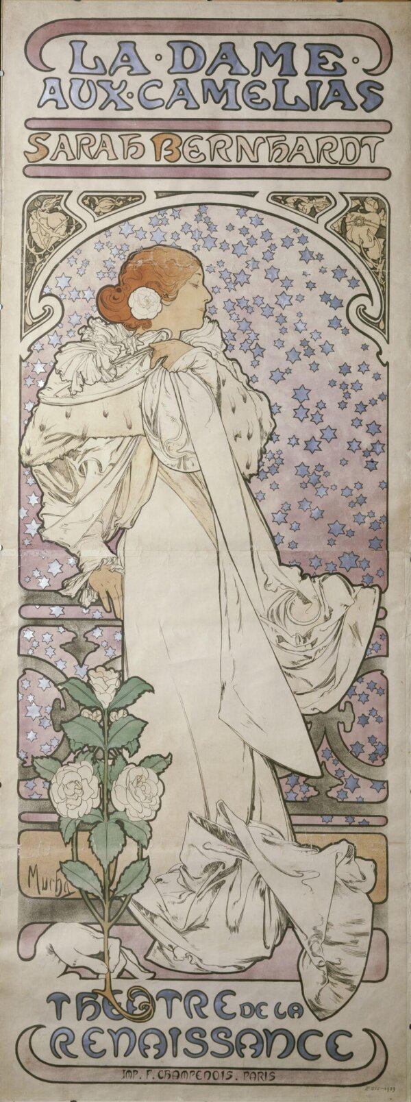 La Dame Aux Camélias | Mucha, Alphonse | V&A Explore The Collections