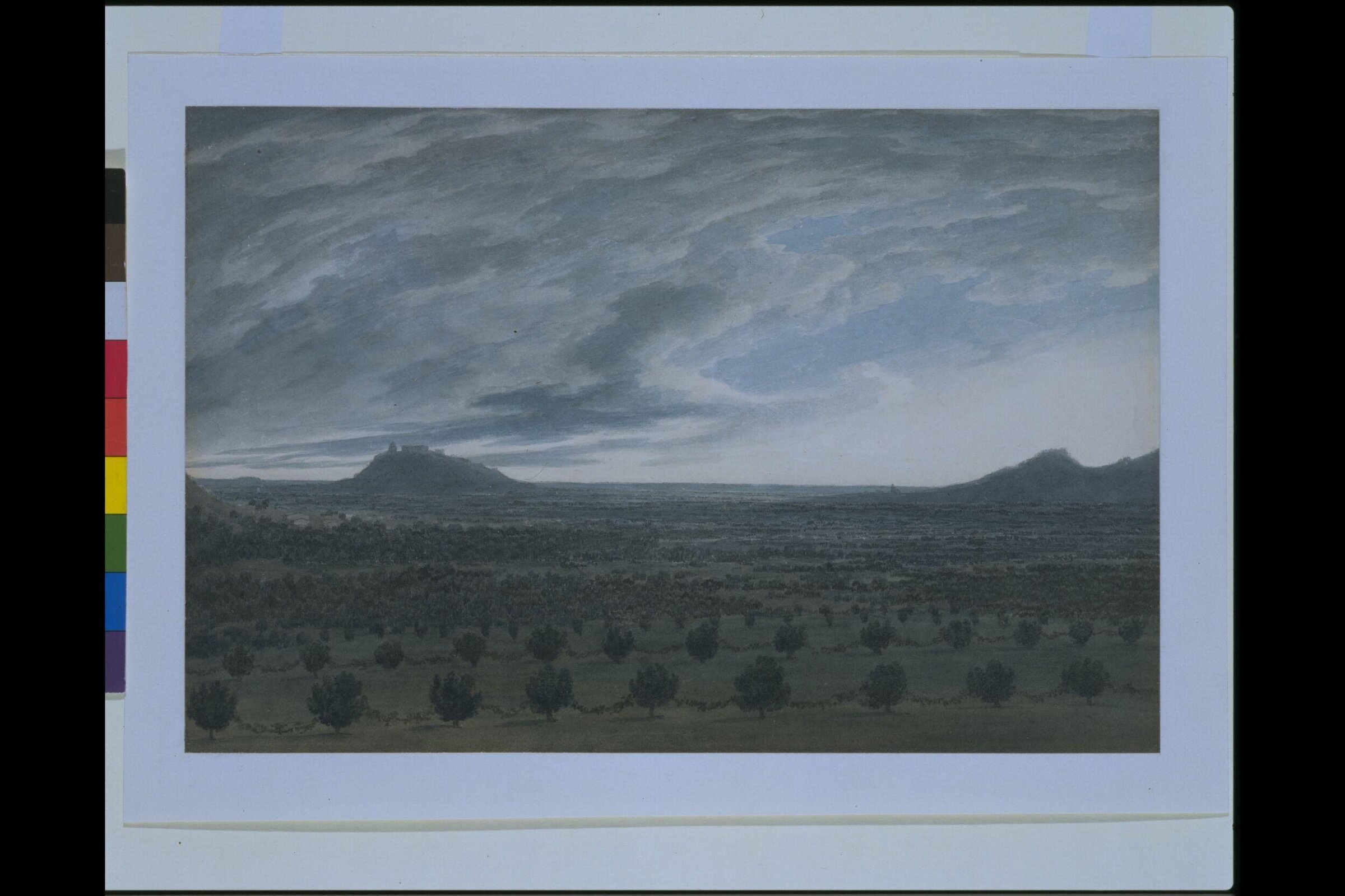 View from Mirabella, John Robert Cozens, 1782