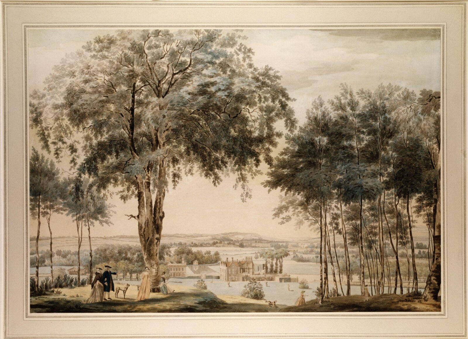 Purley Hall, Berkshire, Francis Cotes, 1756