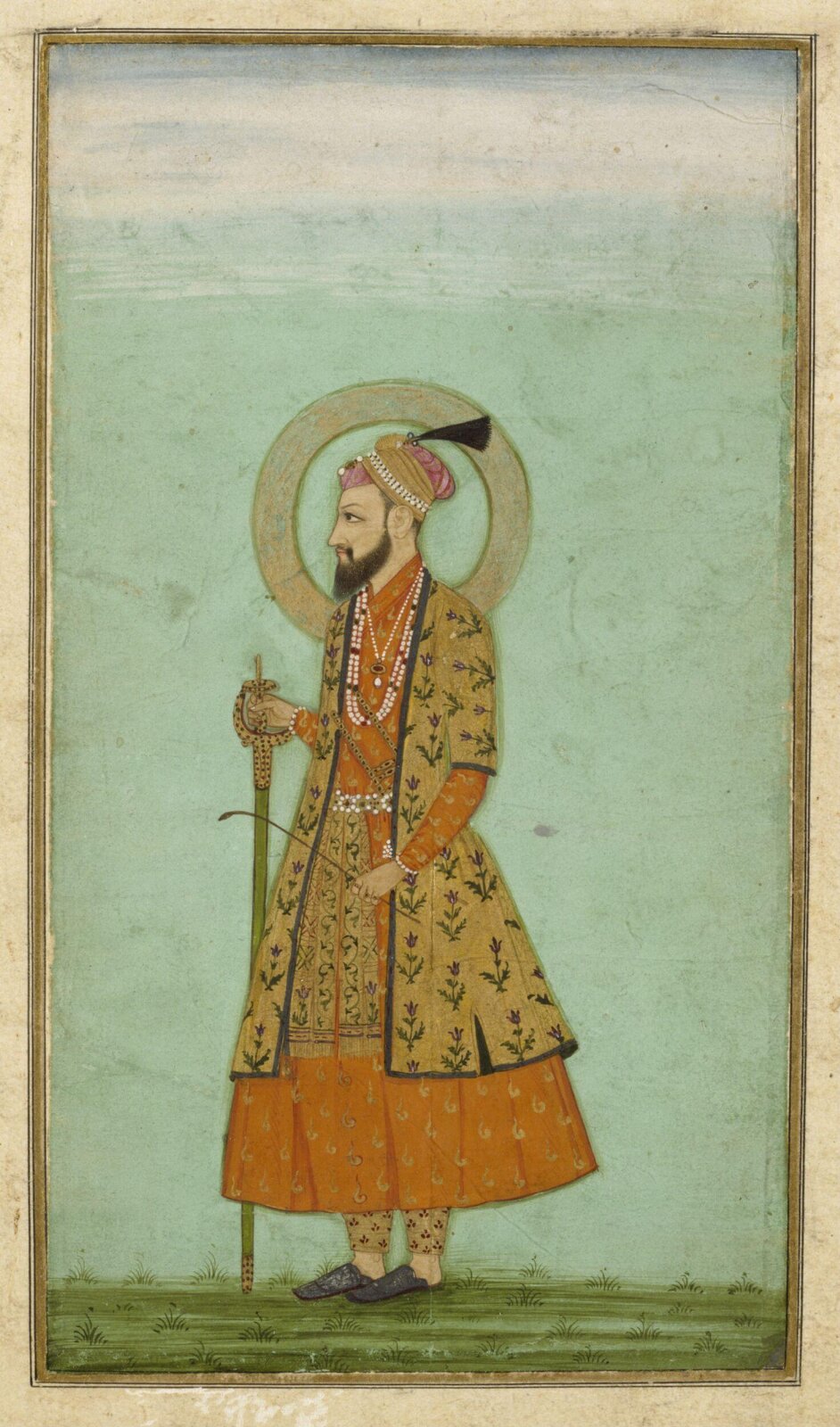 The emperor 'Alamgir (Aurangzeb), ca. 1700