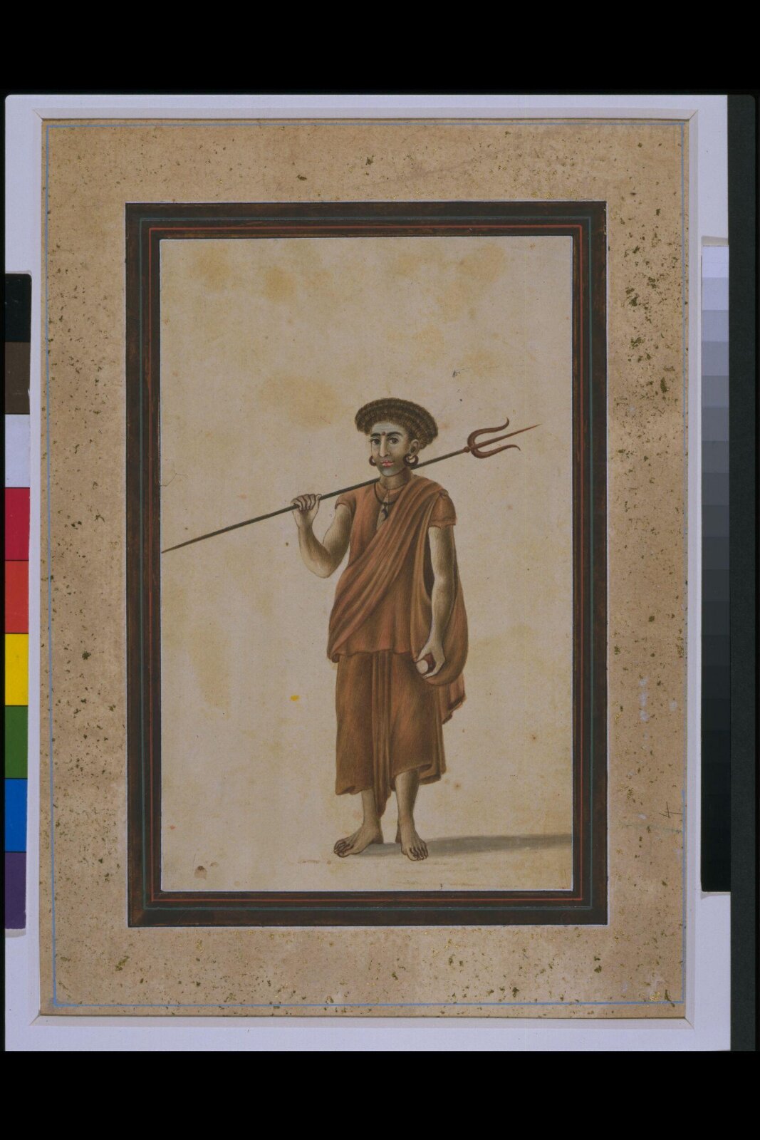A Shaivite ascetic, ca. 1860