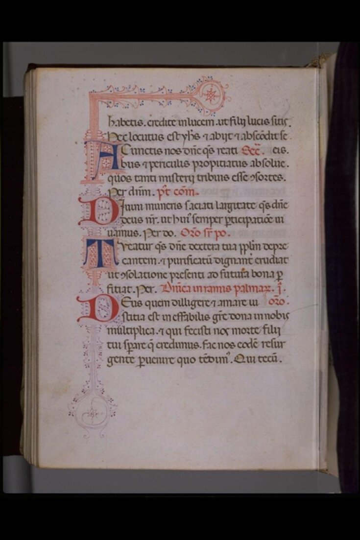 Missal, in Latin top image
