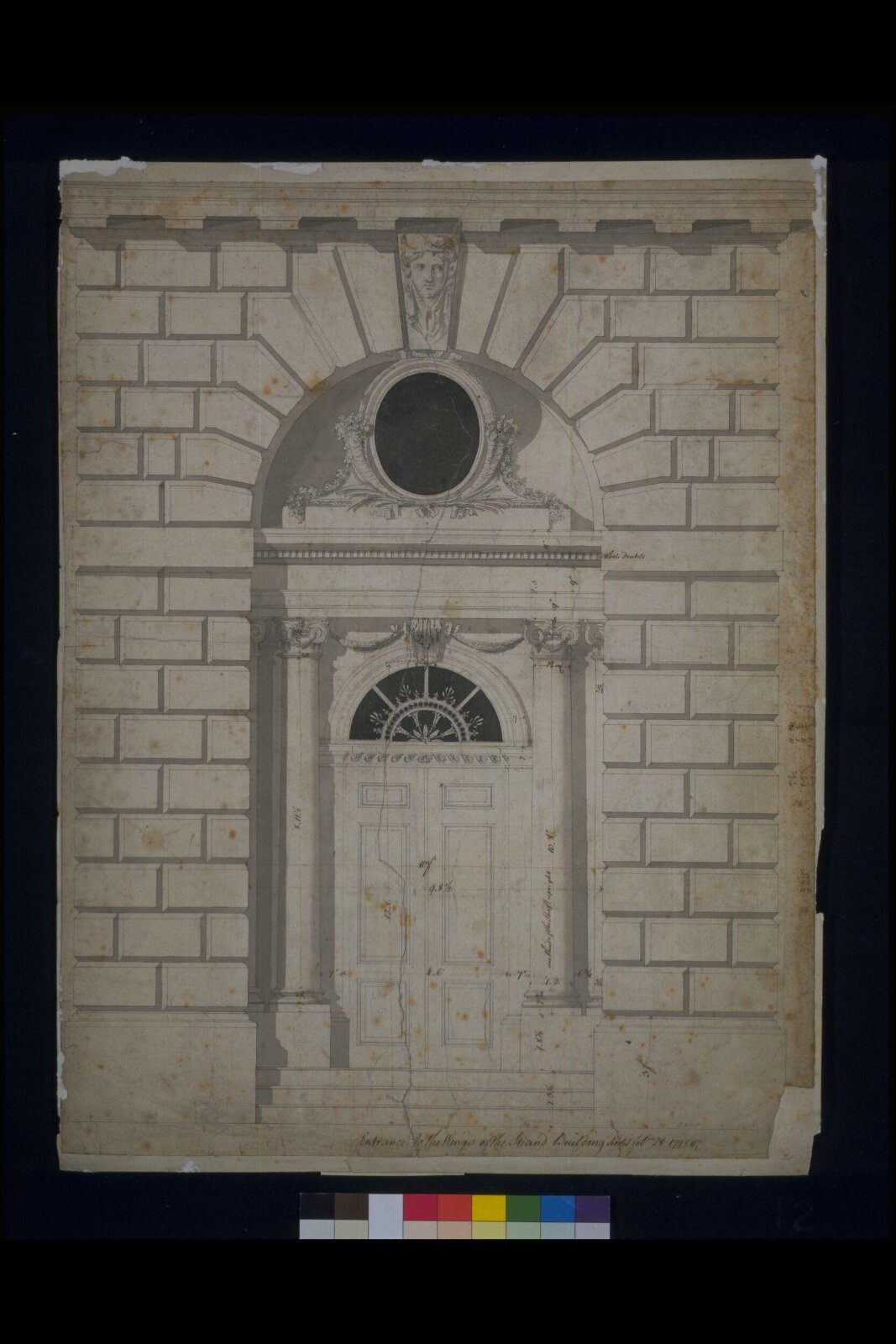 Drawing, William Chambers, 1778
