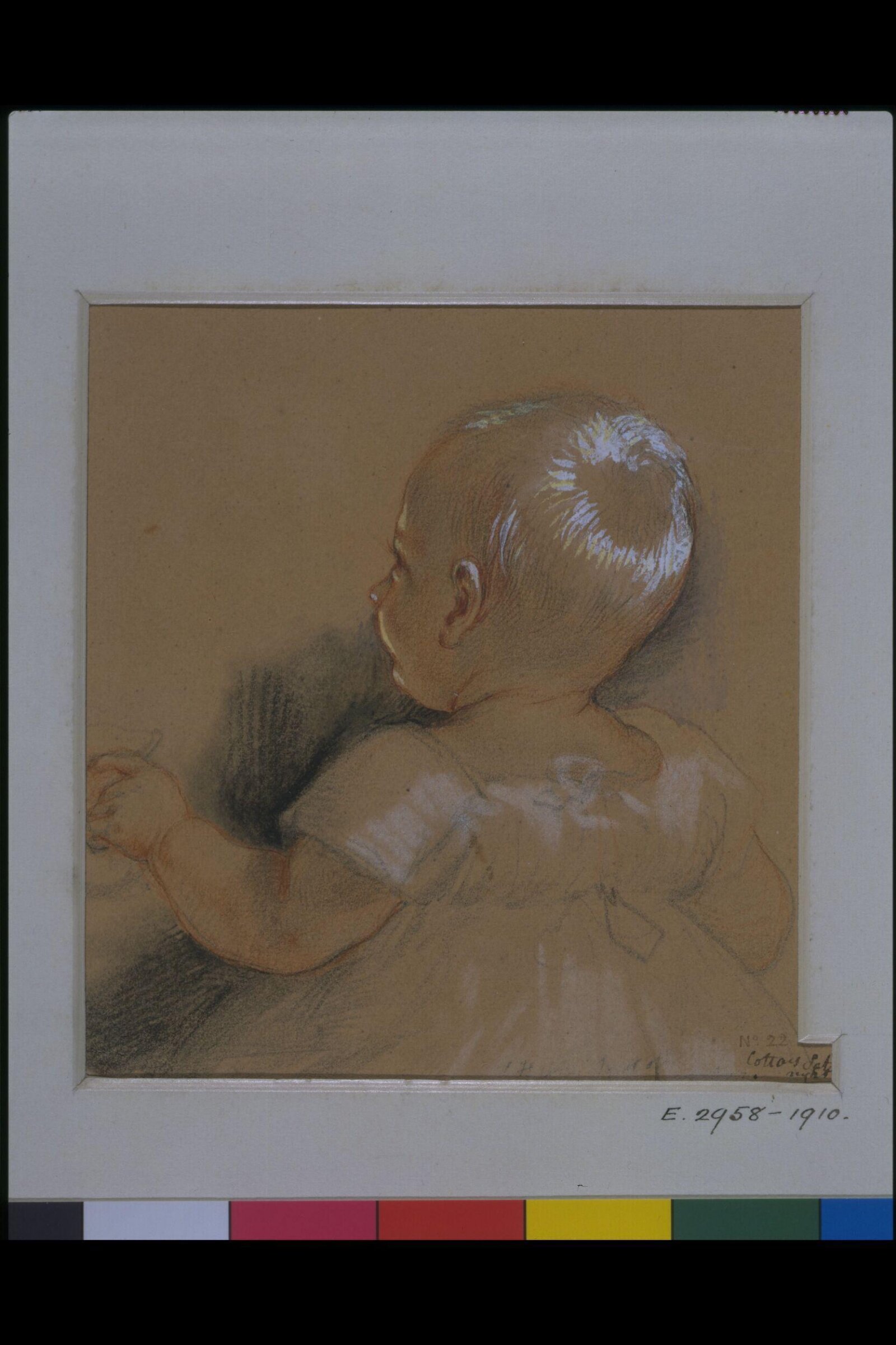 Study for 'The Cottar's Saturday Night', Charles Cope, ca. mid 19th century