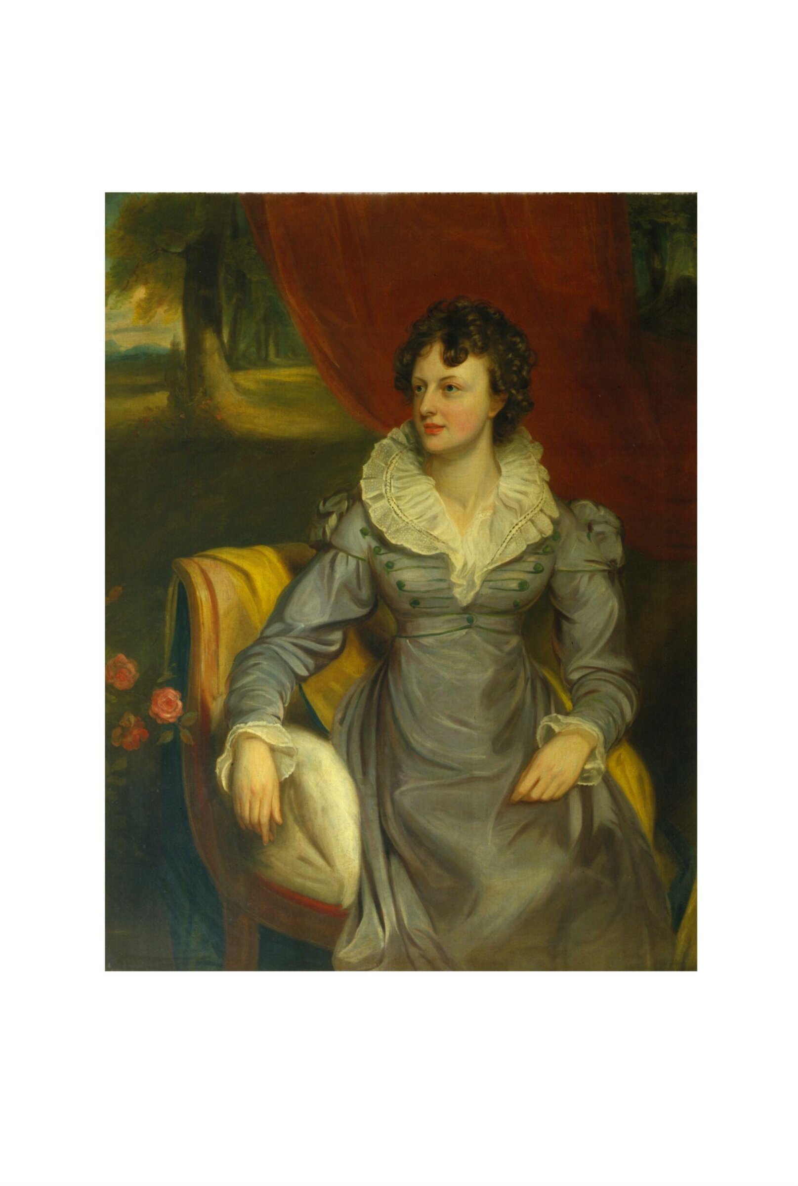 Mrs Elrington, formerly Miss Charlotte Townshend, Thomas Clement Thompson, ca. 1800-30
