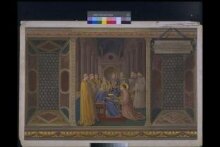 Copy after The Ordination of St Lawrence, Fra Angelico in the Niccoline Chapel (Vatican, Rome) thumbnail 1