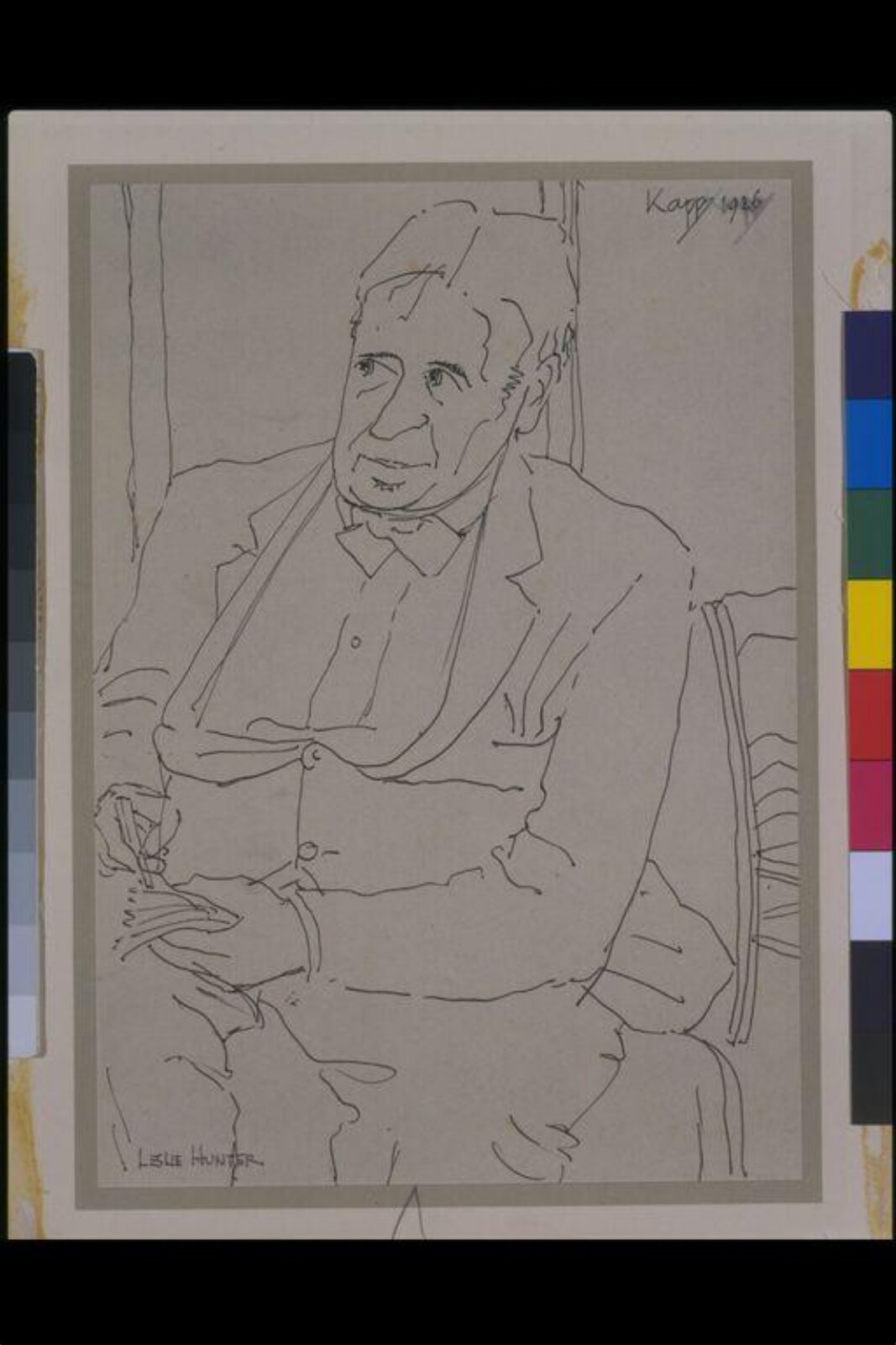 Leslie Hunter, Edmond Xavier Kapp, 1926