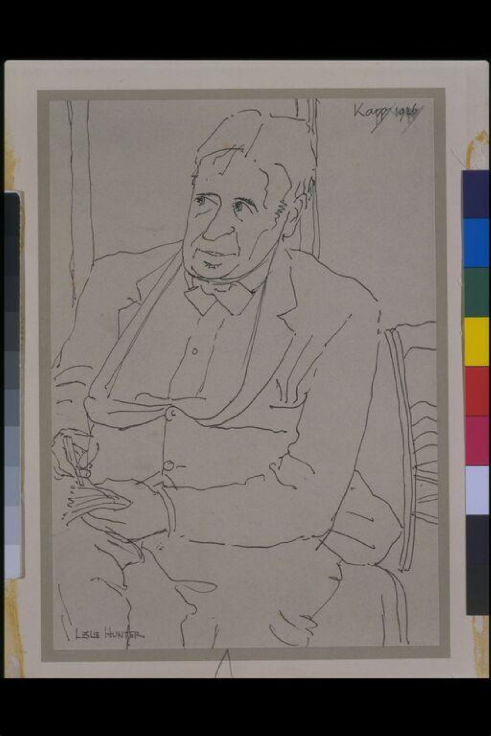Leslie Hunter, Edmond Xavier Kapp, 1926