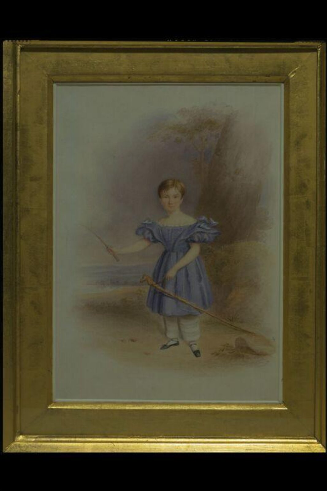 Watercolour portrait, 1836