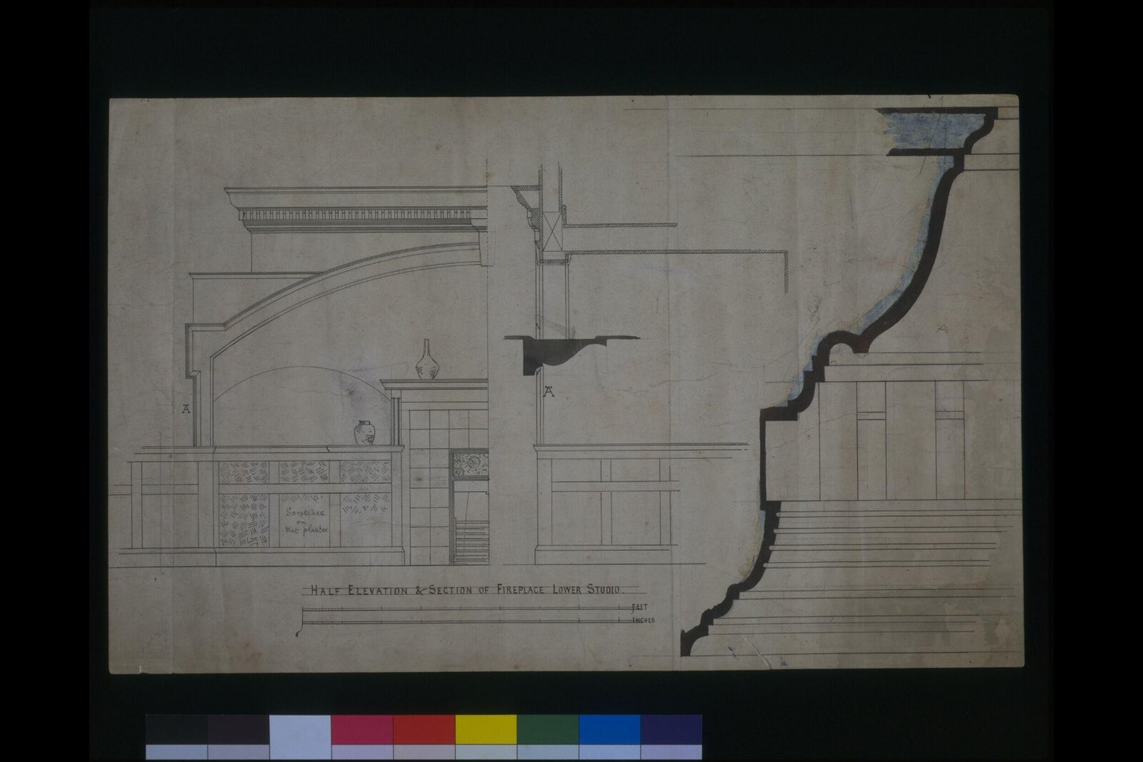 Drawing, Edward William Godwin, October 24 1878