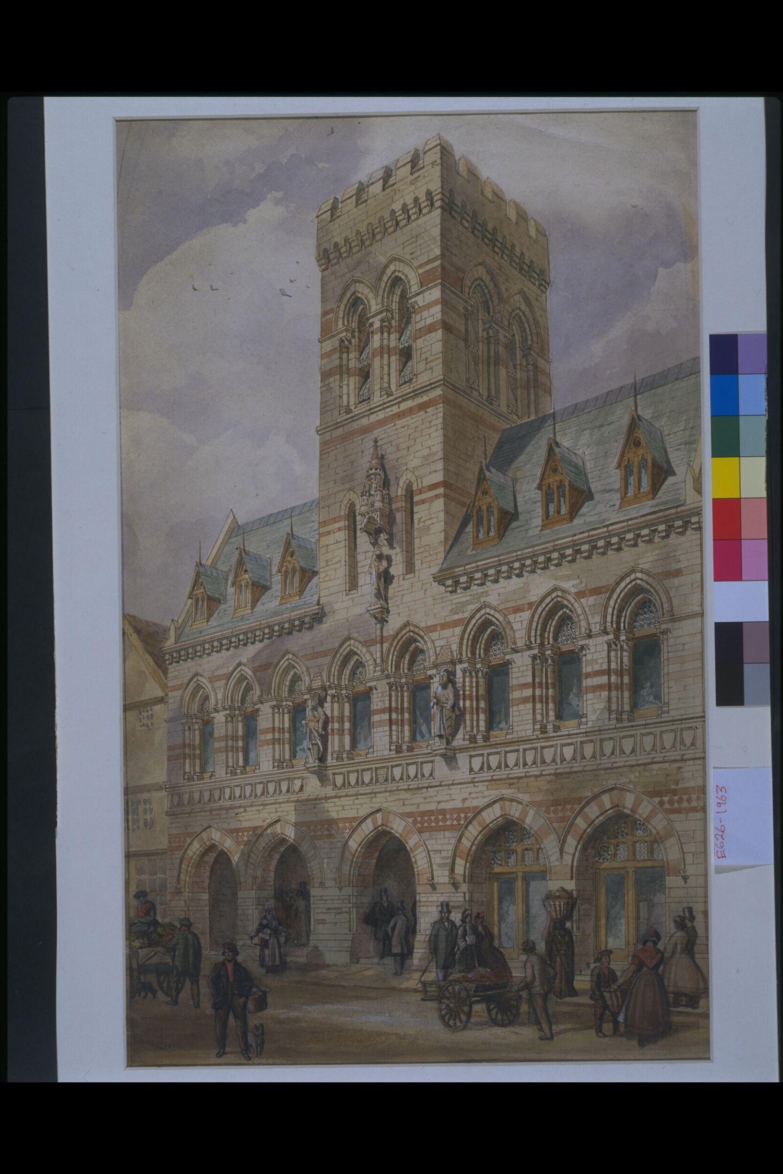 Drawing, Эдвард Уильям Годвин, 1864