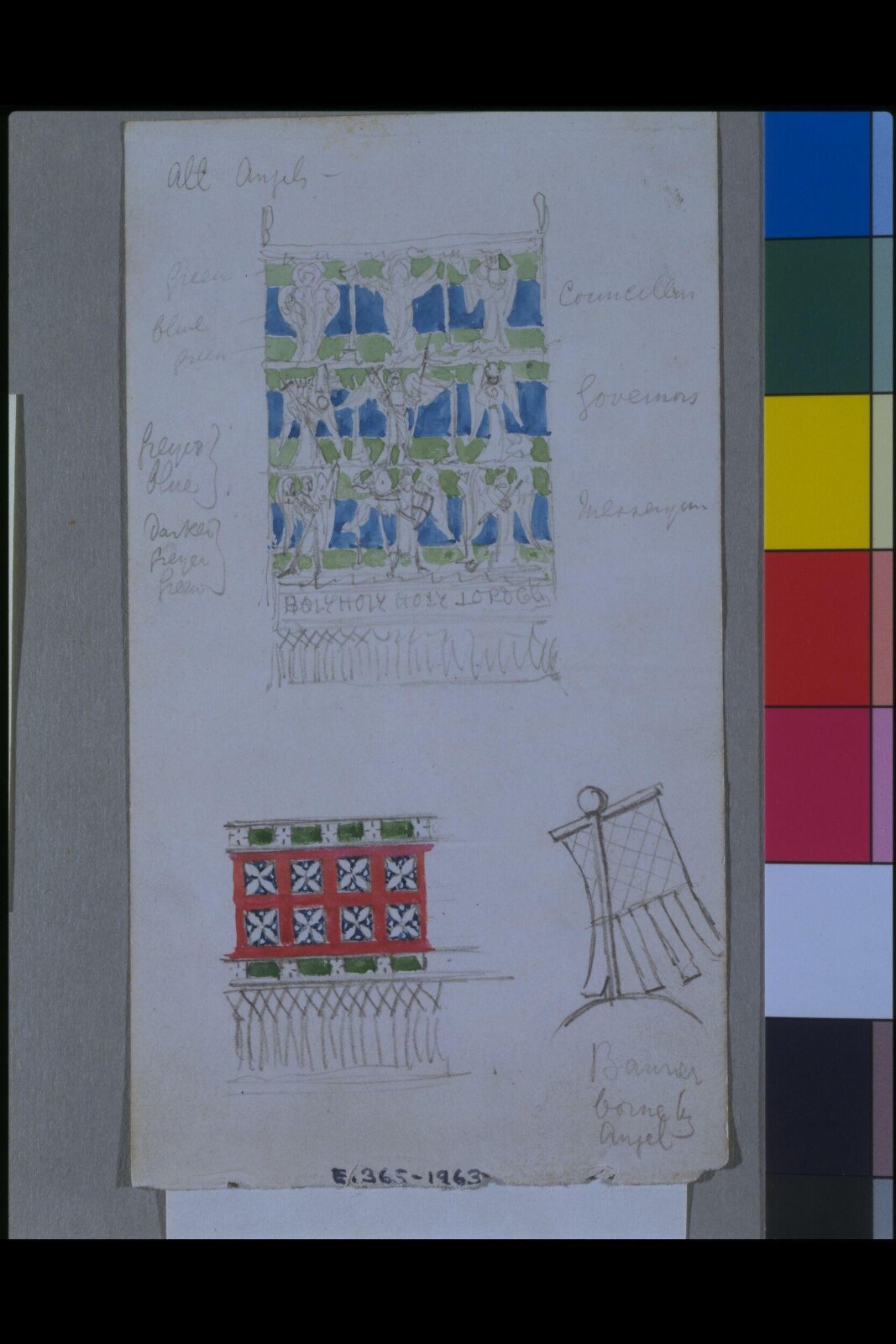 Drawing, Edward William Godwin, ca.1868