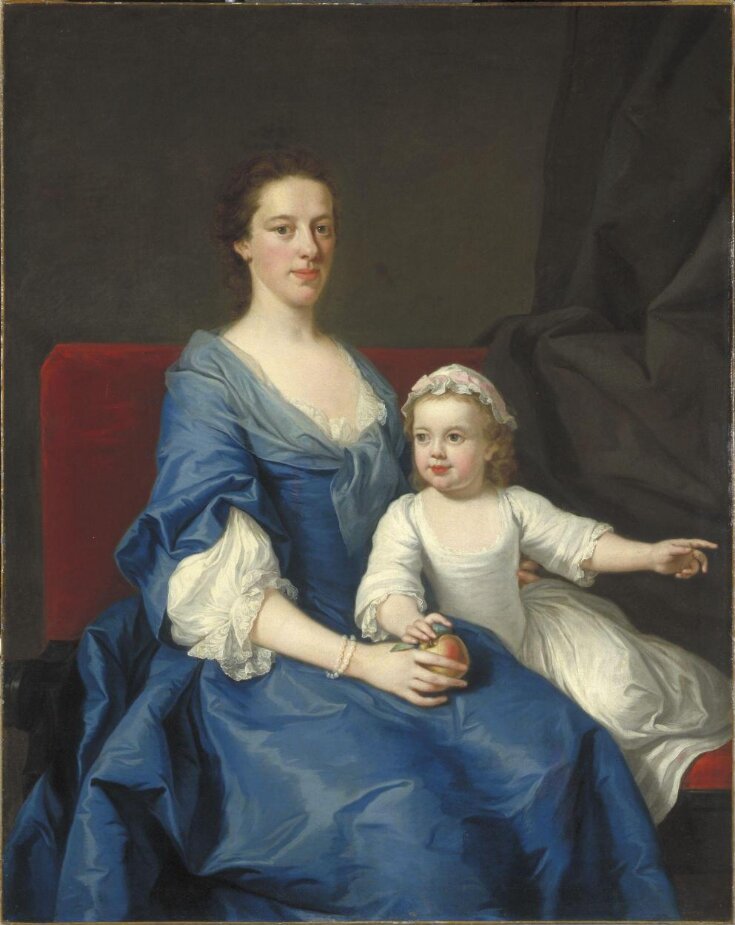 Portrait of an Unknown Woman and Child top image