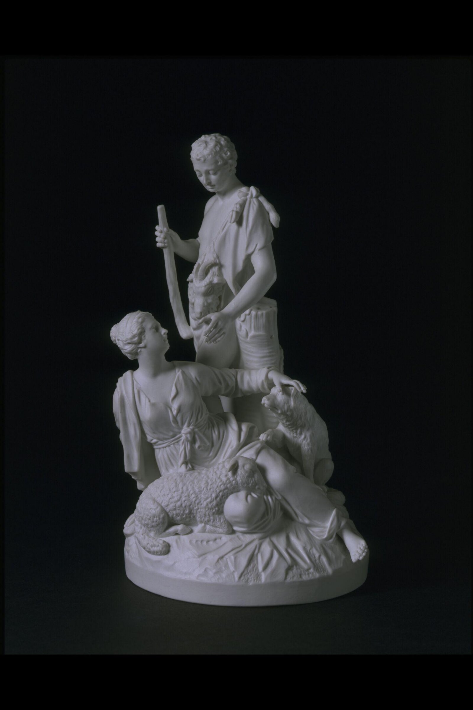 Figure group, Johann George Müller, ca. 1790