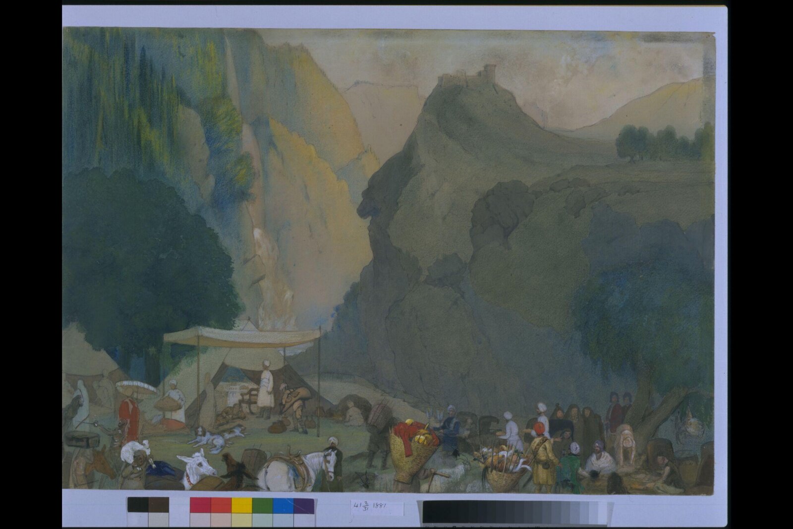 Painting, George Landseer, 1860