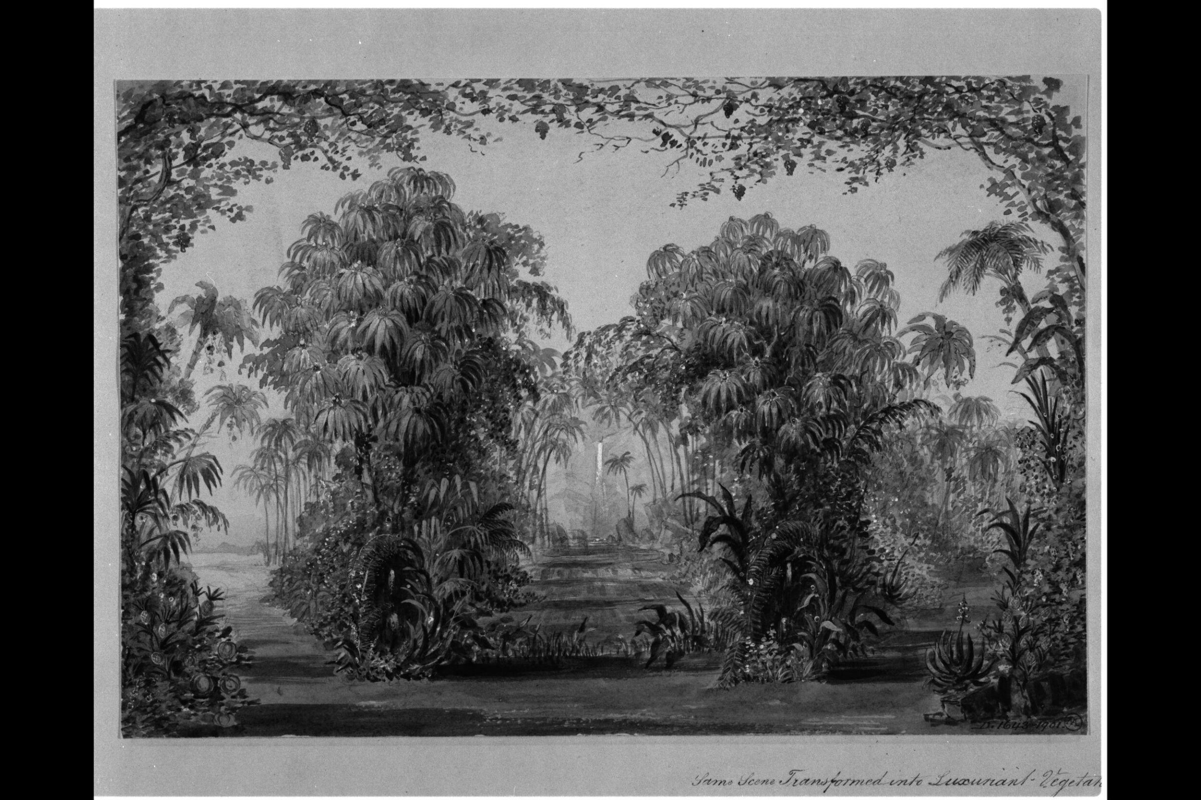 design for The Tempest, Thomas Grieve, 1853-1859
