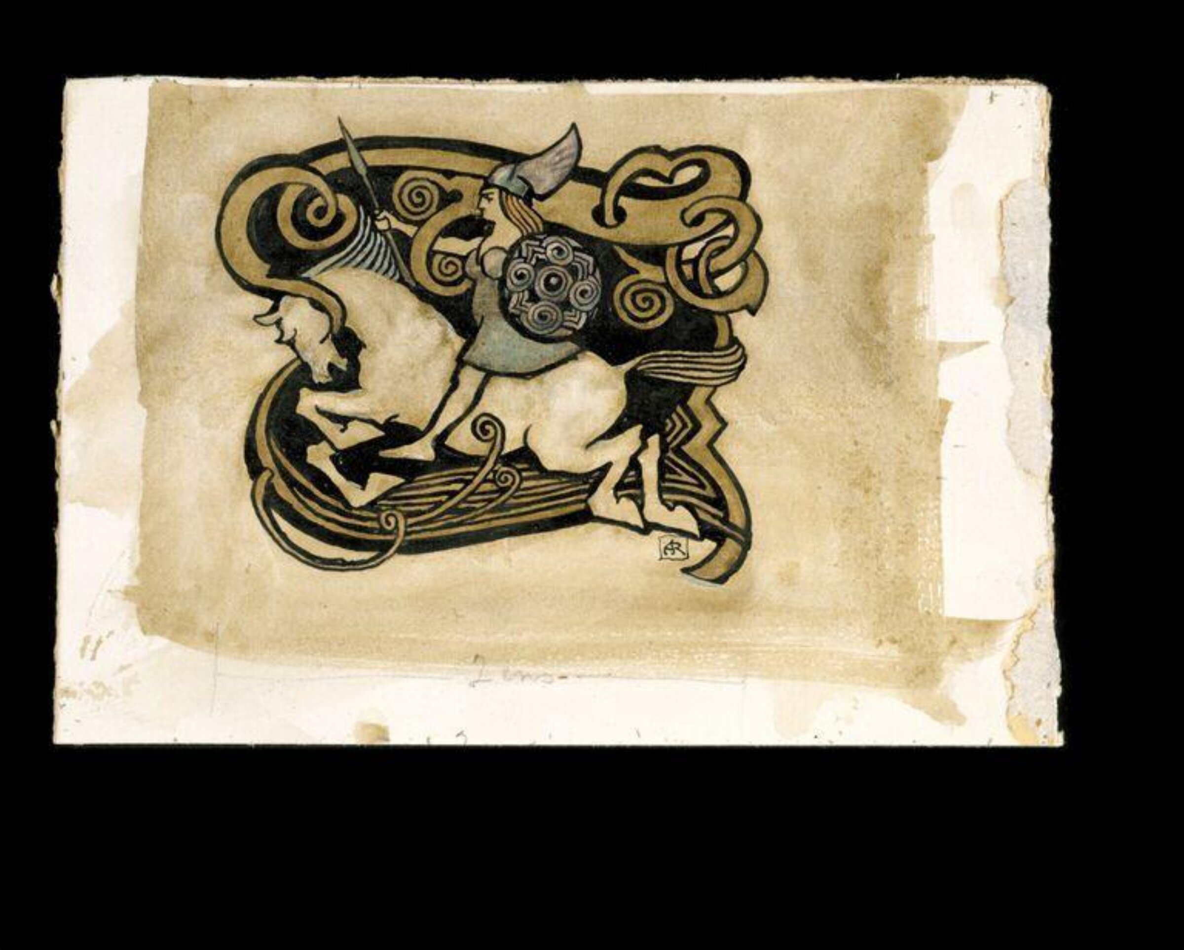 Drawing, Arthur Rackham, 1910