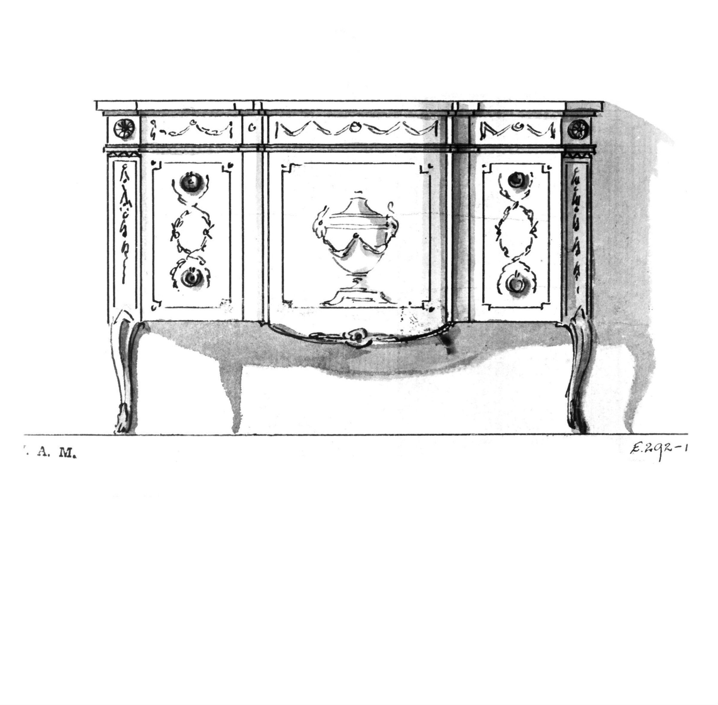 A Miscellaneous Collection of Original Designs, made, and for the most part executed, during an extensive Practice of many years in the first line of his Profession, by John Linnell, Upholsterer Carver & Cabinet Maker. Selected from his Portfolio's at his Decease, by C. H. Tatham Architect. AD 1800., John Linnell, late 18th century