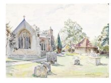 East Bergholt Church and Bell Cage thumbnail 1
