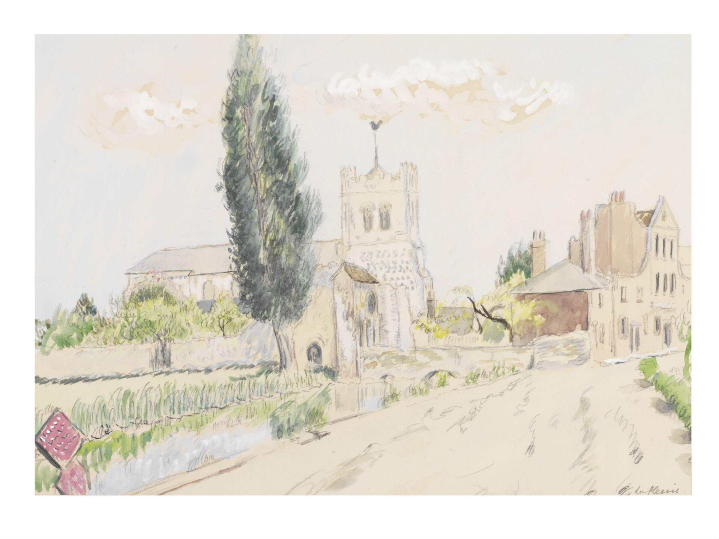 Waltham Abbey, H. E. Du Plessis, ca. 1940