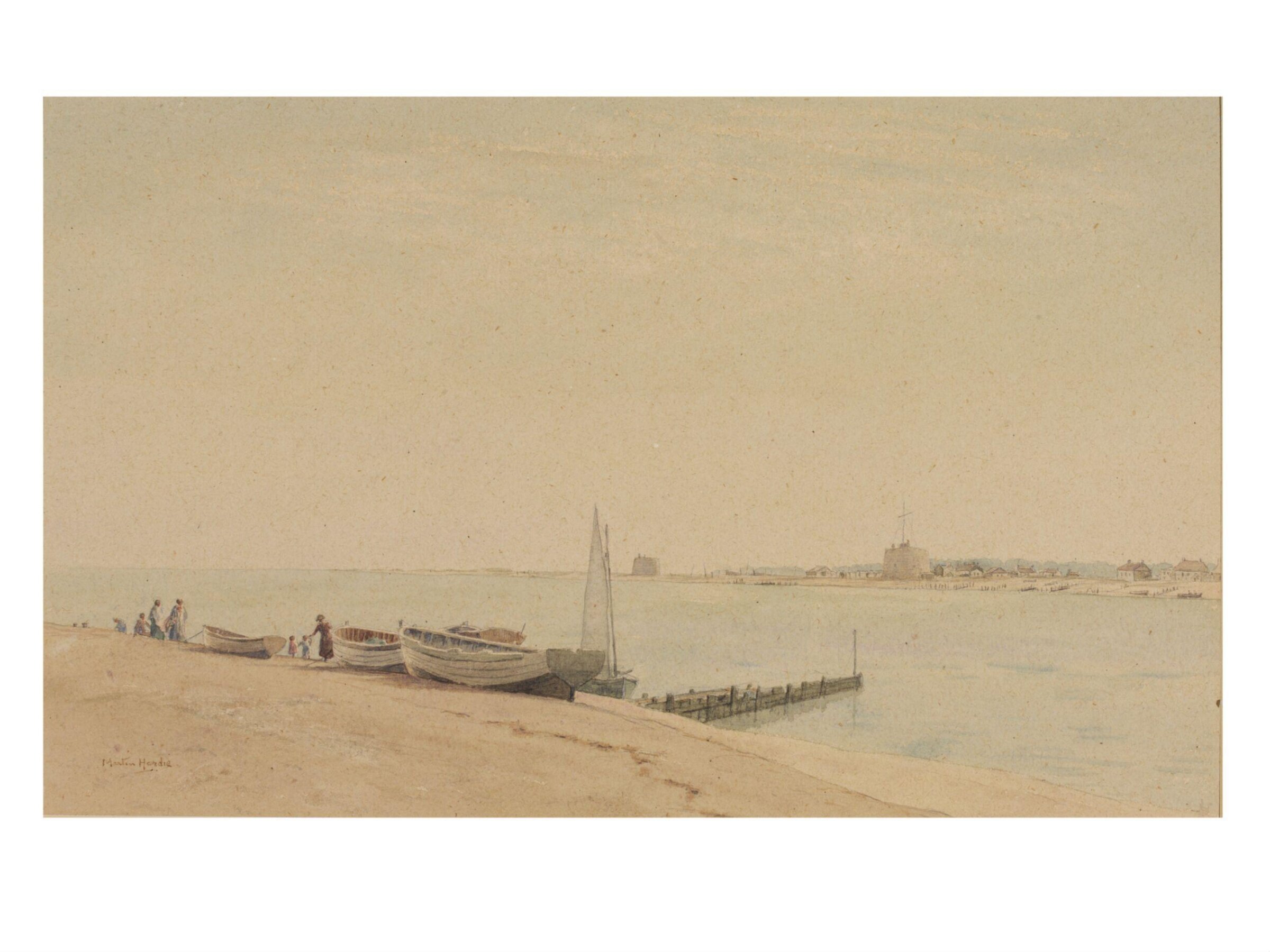 Bawdsey Ferry, Martin Hardie, ca. 1940