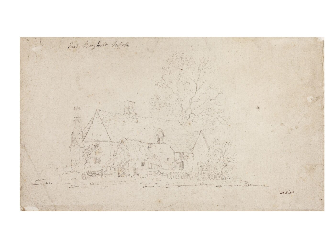 Constable, John (RA), Cottage at East Bergholt