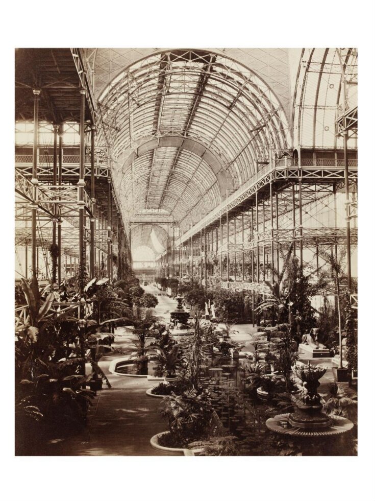 The Great Nave, Crystal Palace | Delamotte, Philip Henry | V&A Explore ...