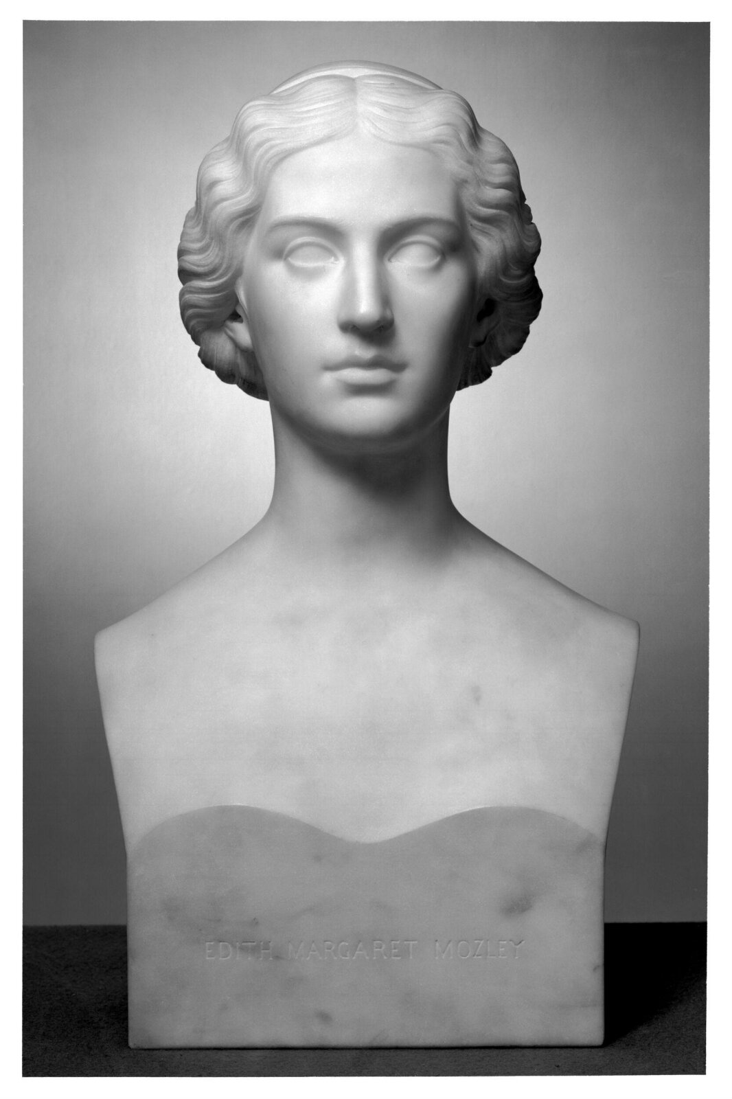 Edith Mozley, John Gibson, 1863