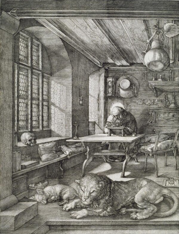 St Jerome in his Study Dürer, Albrecht V&A Explore The Collections