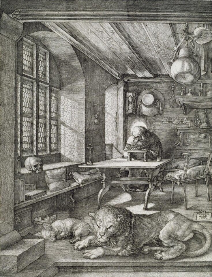 St Jerome in his Study top image