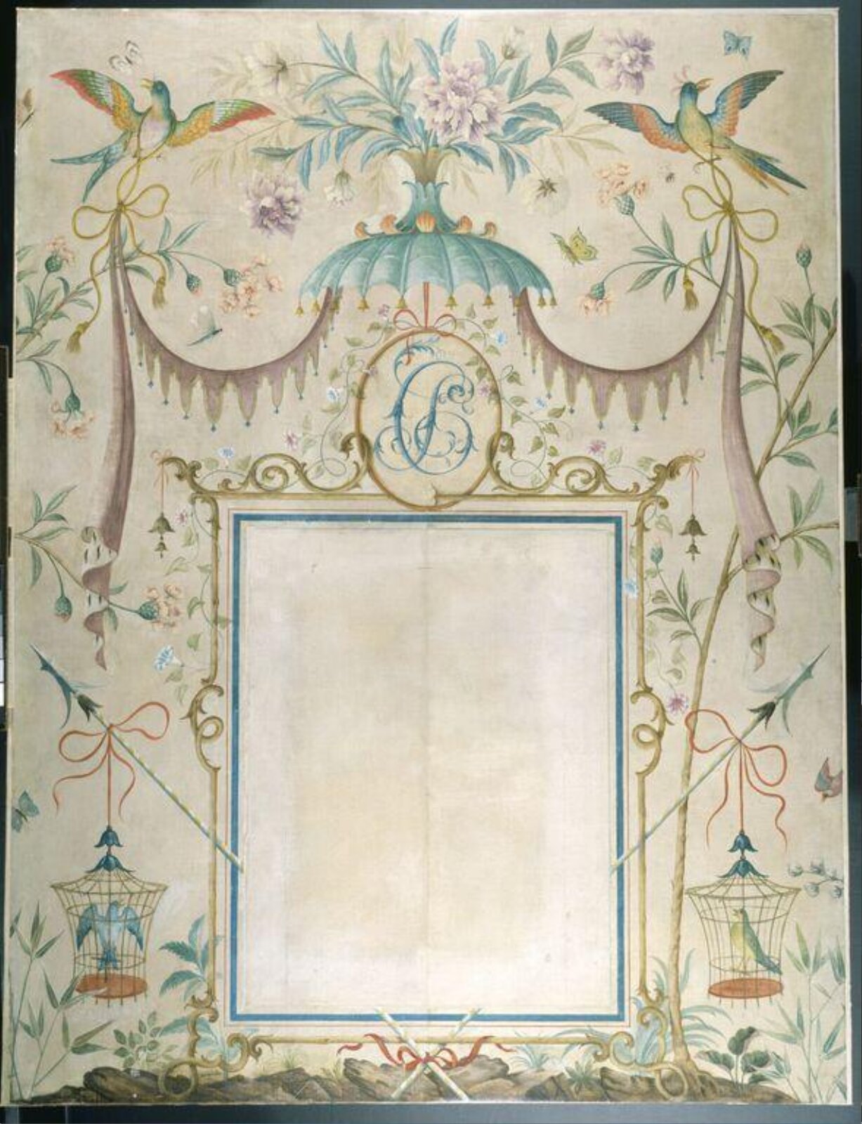 Oil painting, Rex Whistler, ca. 1932