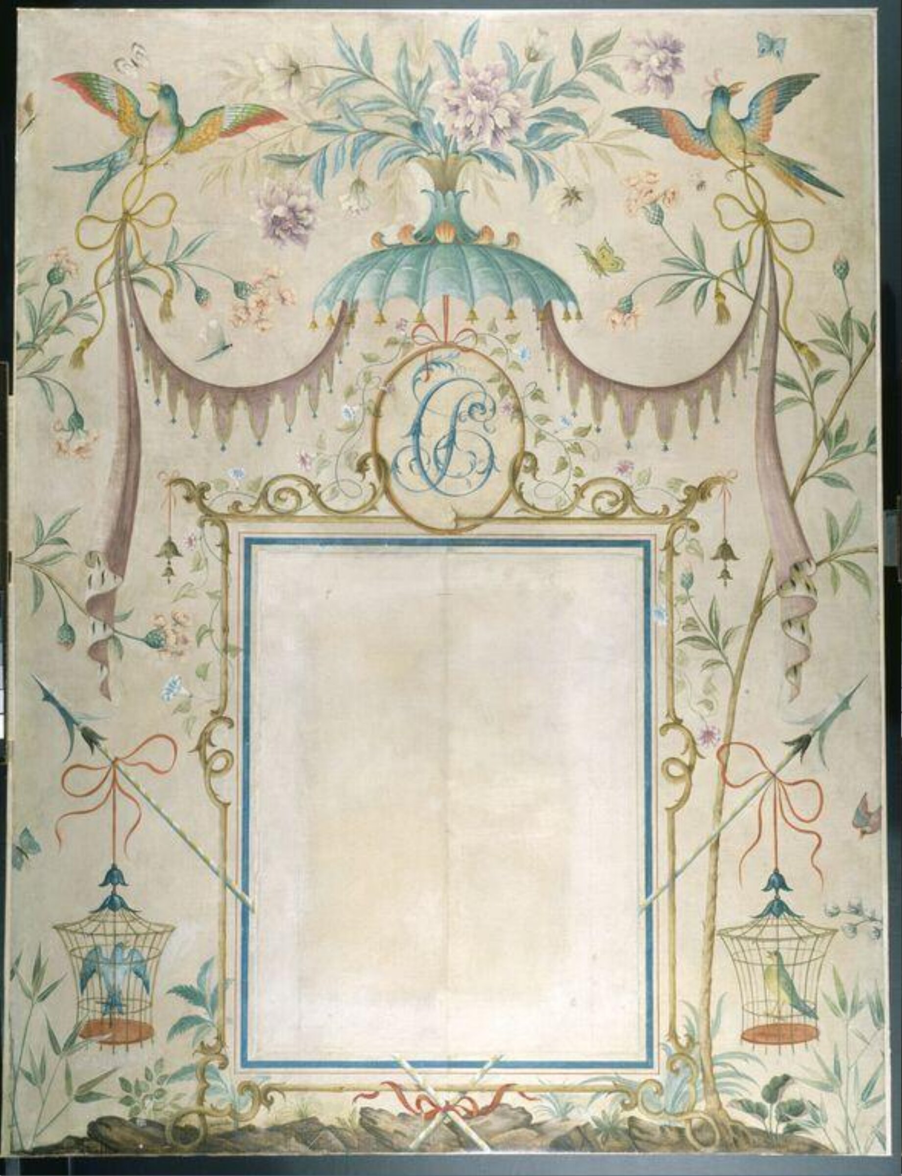 Oil painting, Rex Whistler, ca. 1932