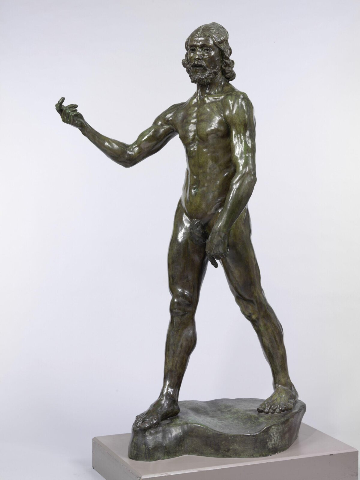St John the Baptist, Auguste Rodin, 1881