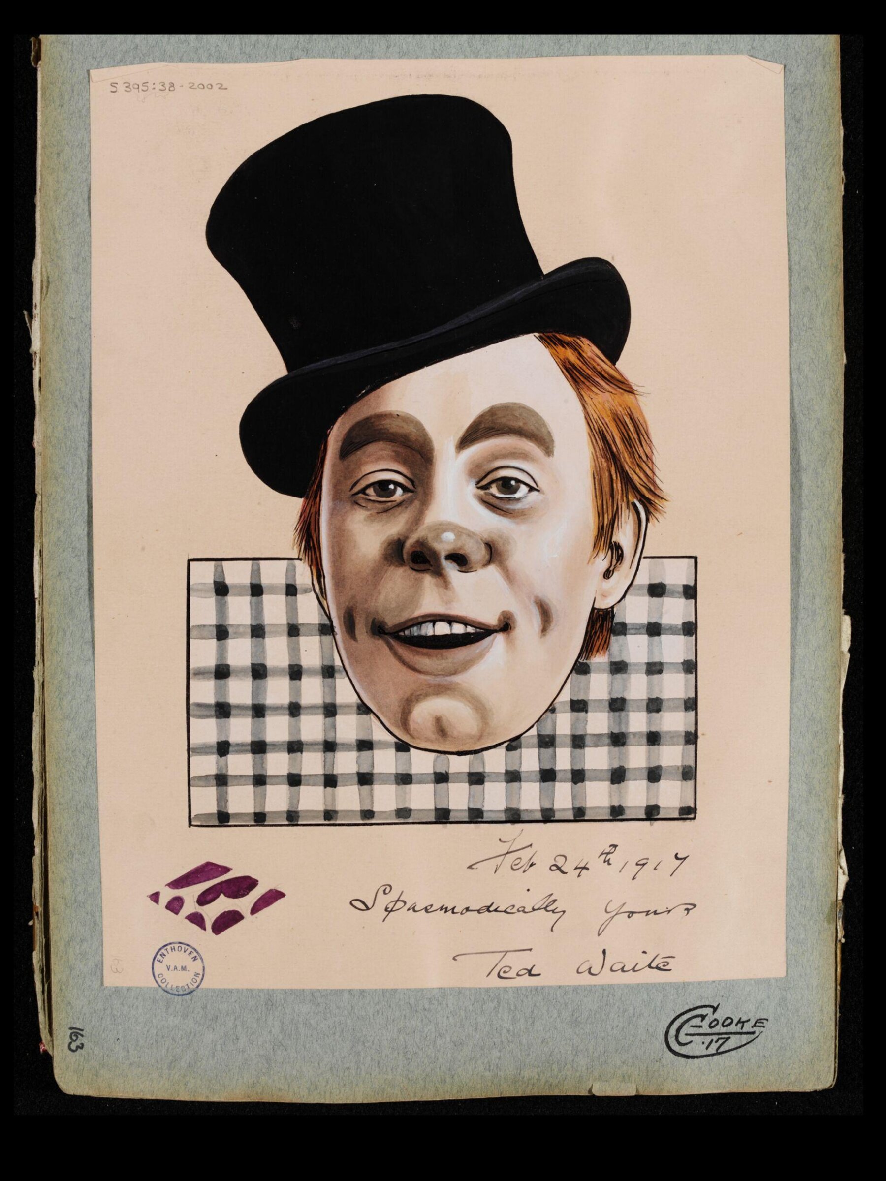 Drawing, George Cooke, 1917