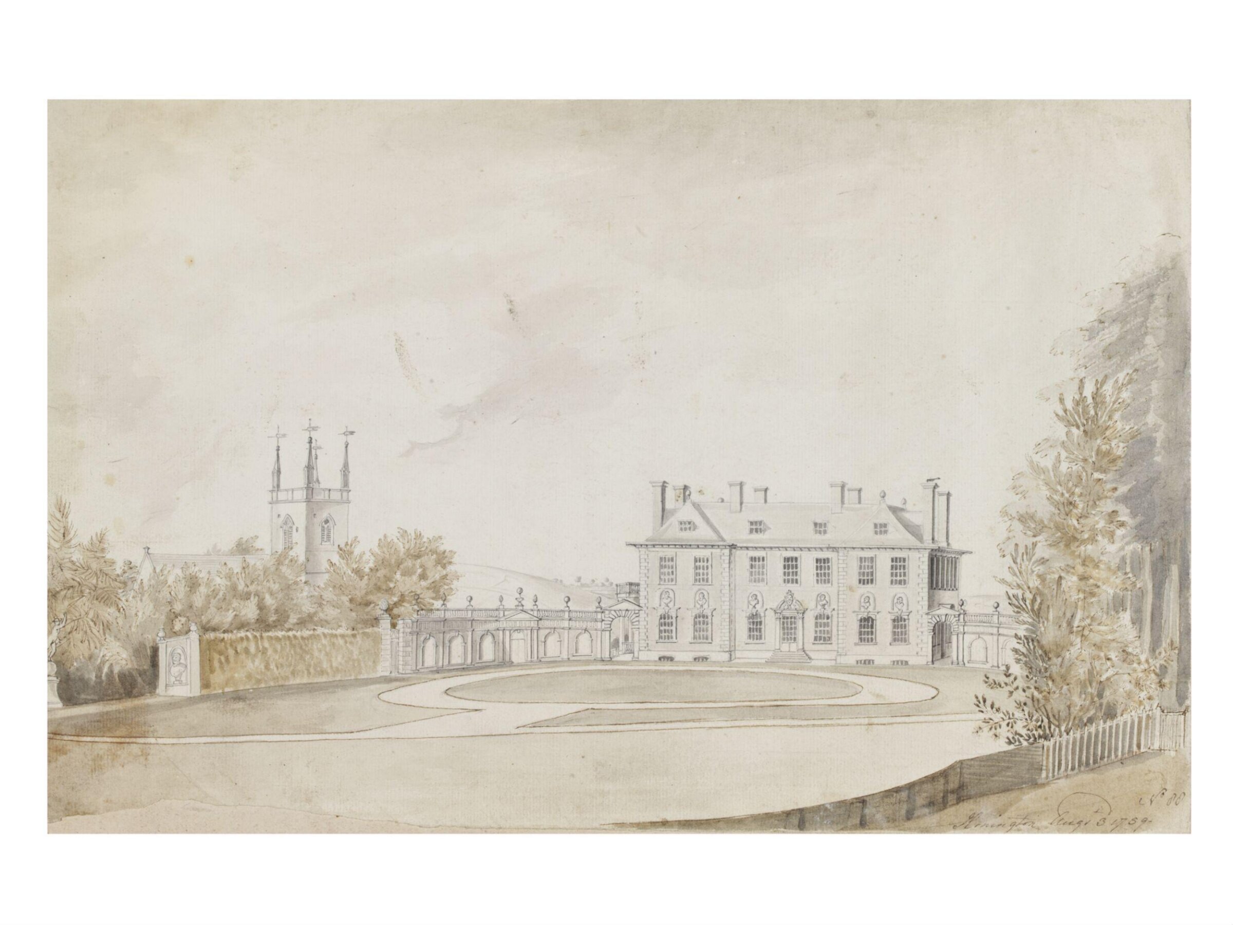 Drawing, Thomas Robins, 03/08/1759