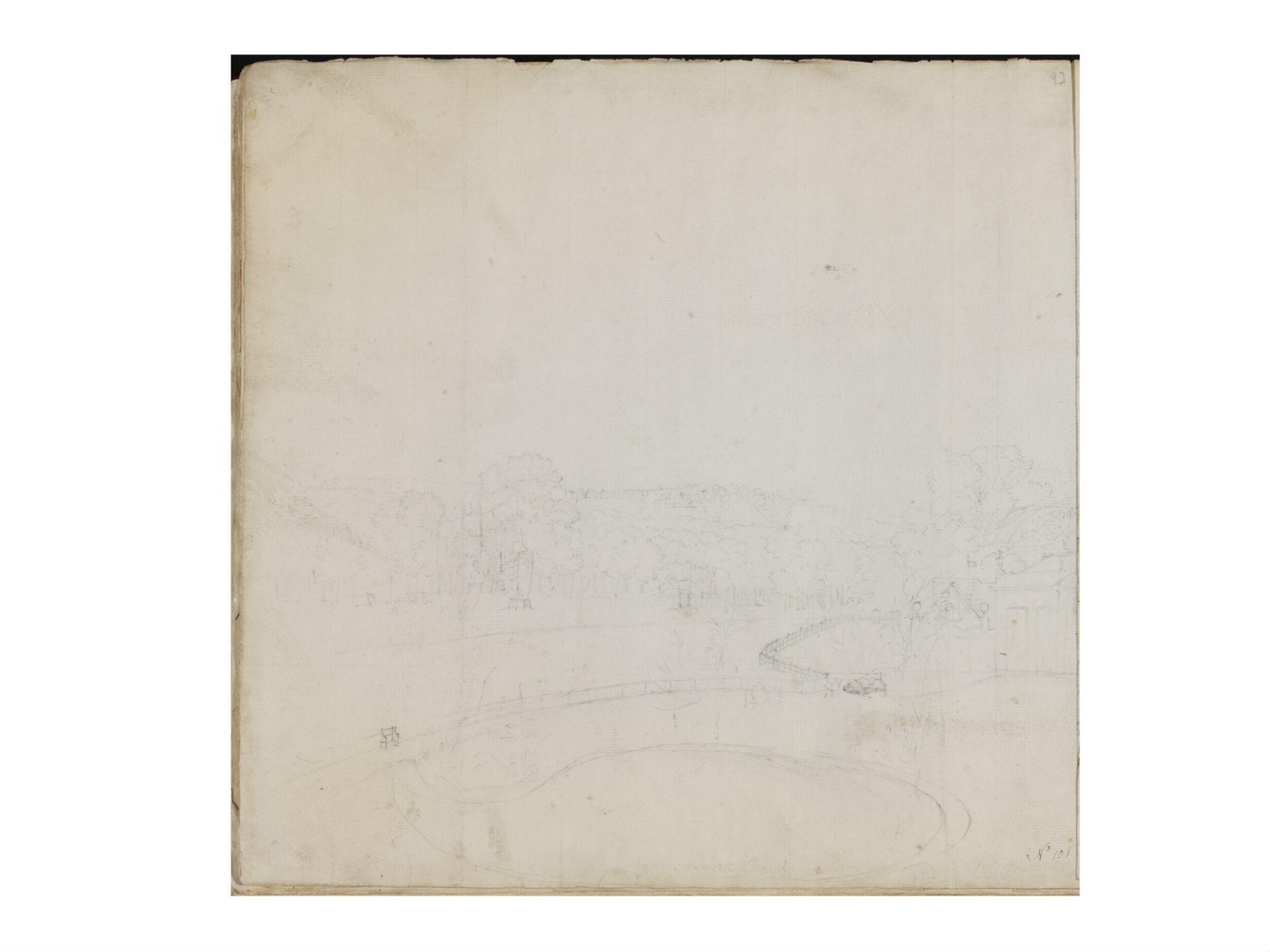 Drawing, t robins, 18th century