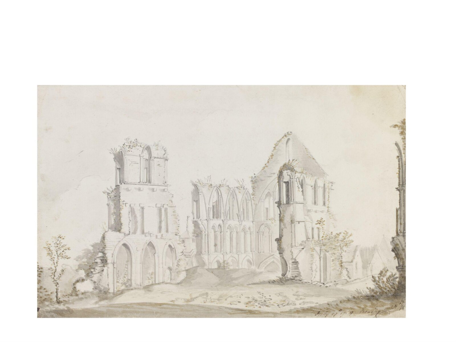 Drawing, Thomas Robins, 19/07/1759