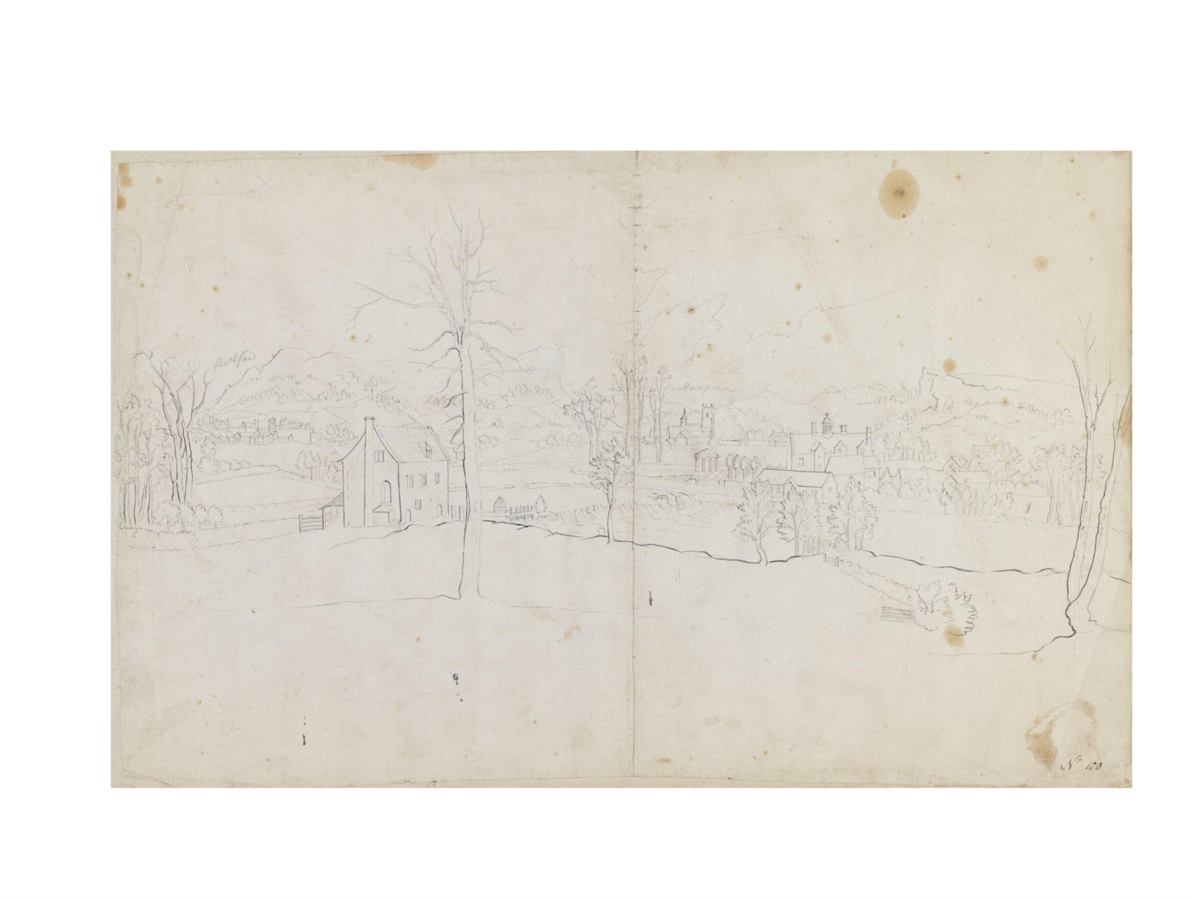 Drawing, t robins, 18th century