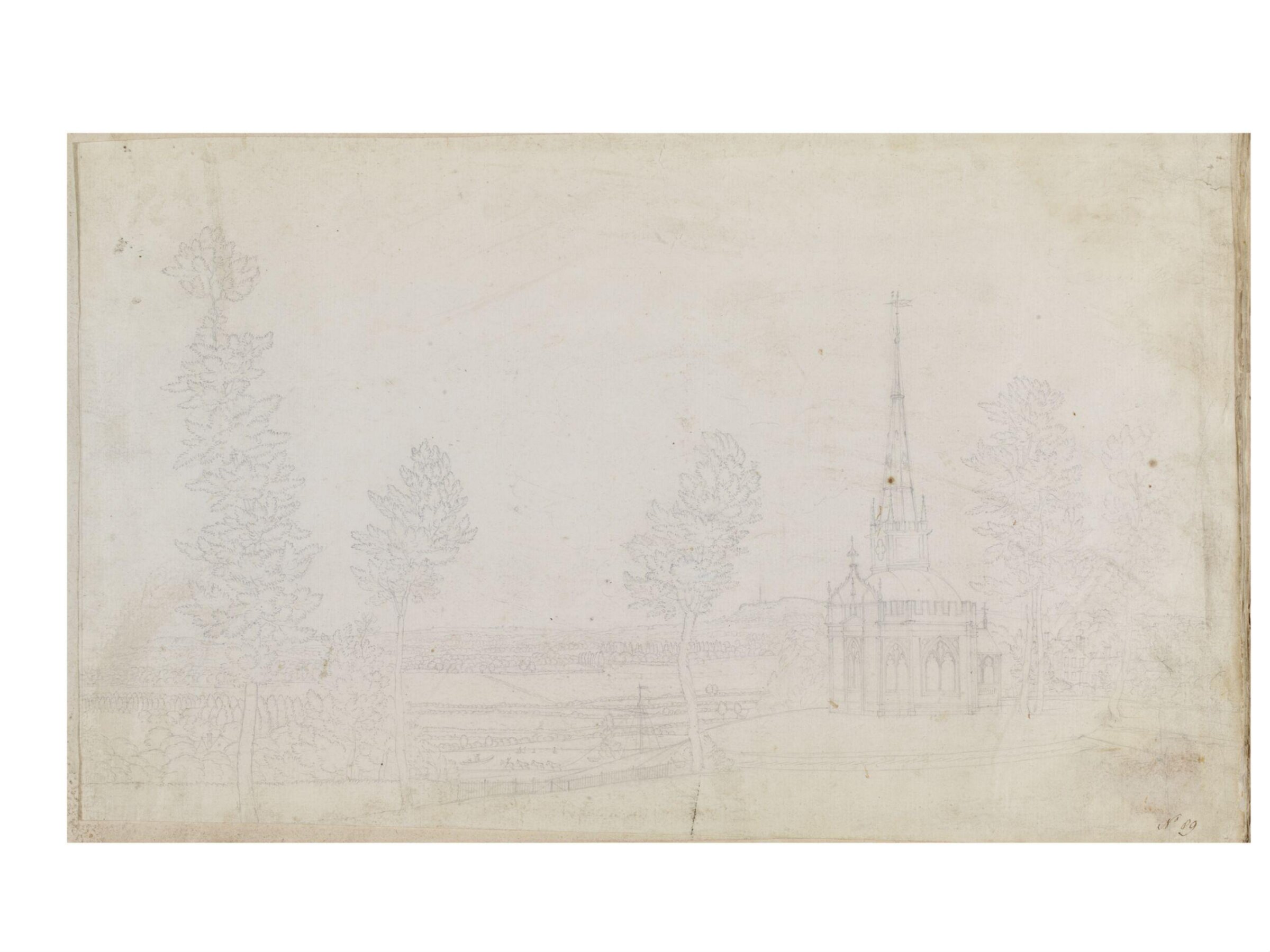 Drawing, t robins, 18th century